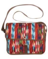 Cruise around campus in style with this sleek messenger bag from LeSportsac. Its lightweight durable nylon and sturdy crossbody strap make getting around a breeze, while the roomy interior accommodate laptop, books and any other everyday essentials you need close at hand. Cruise around campus in style with this sleek messenger bag from LeSportsac. Its lightweight durable nylon and sturdy crossbody strap make getting around a breeze, while the roomy interior accommodate laptop, books and any other everyday essentials you need close at hand.