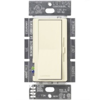 Lutron DVCL-153P-LA Diva Dimmable CFL/LED Dimmer, Light Almond Lutron DVCL-153P-LA Diva Dimmable CFL/LED Dimmer, Light Almond