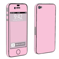Apple iPhone 4 or 4s Full Body Decal Vinyl Skin - State Pink By SkinGuardz Apple iPhone 4 or 4s Full Body Decal Vinyl Skin - State Pink By SkinGuardz
