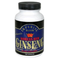 Imperial Elixir, Korean Red Ginseng, 600 mg, 100 Capsules Imperial Elixir, Korean Red Ginseng, 600 mg, 100 Capsules