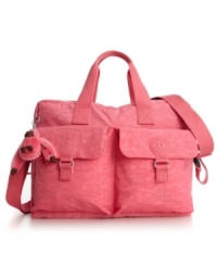 This baby bag is perfect to carry all your little ones' essentials and more! Plus, it will help you stay organized every time you venture out as a Super Mom on the move. Ultra-functional and lightweight for all fashionable mommies. This baby bag is perfect to carry all your little ones' essentials and more! Plus, it will help you stay organized every time you venture out as a Super Mom on the move. Ultra-functional and lightweight for all fashionable mommies.