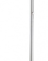 Lite Source LS-81606C/WHT Gervasio Swing-Arm Floor Lamp, Chrome with White Fabric Shade