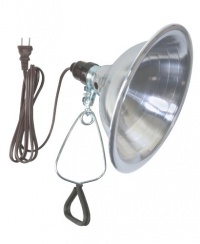 Woods 0151 18/2-Gauge SPT-2 Clamp Lamp with Reflector, 8.5-Inch, 150-Watt, 6-Foot Woods 0151 18/2-Gauge SPT-2 Clamp Lamp with Reflector, 8.5-Inch, 150-Watt, 6-Foot