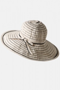San Diego Hat Women's Stripe Ribbon Crusher Hat, Blue, One Size San Diego Hat Women's Stripe Ribbon Crusher Hat, Blue, One Size