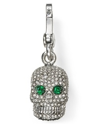 Pretty with a punk side. This Juicy Couture charm flaunts a macabre vibe, bedecked in crystals. Pretty with a punk side. This Juicy Couture charm flaunts a macabre vibe, bedecked in crystals.