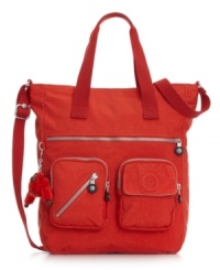 This perfect on-the-go tote is designed with durable pockets and sturdy zippers to ensure the protection of your favorite everyday essentials, with a dash of style. This perfect on-the-go tote is designed with durable pockets and sturdy zippers to ensure the protection of your favorite everyday essentials, with a dash of style.