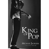 Michael Jackson-King of Pop in Black, Music Poster Print, 24 by 36-Inch