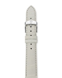 Indulge your exotic side with Michele's alligator strap -- a textured, trend-right pick-me-up for your timepiece. Indulge your exotic side with Michele's alligator strap -- a textured, trend-right pick-me-up for your timepiece.