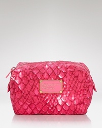 Hit print. This nylon beauty bag from MARC BY MARC JACOBS is ideal for keeping your favorite products pretty organized. Hit print. This nylon beauty bag from MARC BY MARC JACOBS is ideal for keeping your favorite products pretty organized.