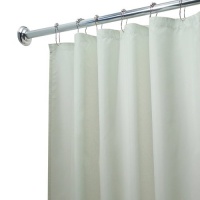 InterDesign 72-Inch-by-72-Inch Fabric Waterproof Shower Curtain Liner, Celery Green InterDesign 72-Inch-by-72-Inch Fabric Waterproof Shower Curtain Liner, Celery Green
