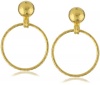 GURHAN Geo Small Hanging Hoop Post Earrings