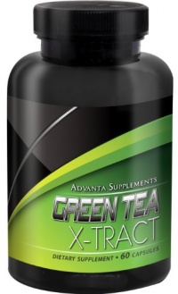 Advanta Supplements Green Tea X-tract, 500mg, 60 Capsules Advanta Supplements Green Tea X-tract, 500mg, 60 Capsules
