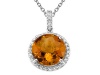 Genuine Citrine Pendant by Effy Collection® LIFETIME WARRANTY