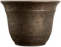 Listo SRA16001P02 Sierra Planter, Nordic Bronze, 16-Inch Width