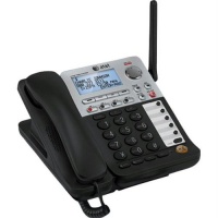 Phones - Cordless-AT&T SynJ SB67148 4-Line DECT 6.0 Corded/Cordless Phone with Digital Answering System Phones - Cordless-AT&T SynJ SB67148 4-Line DECT 6.0 Corded/Cordless Phone with Digital Answering System