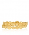 MELINDA MARIA Andrea Infinity Pod Bangle in Gold