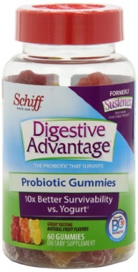 Schiff Sustenex Probiotic Gummies, 60 Count Schiff Sustenex Probiotic Gummies, 60 Count