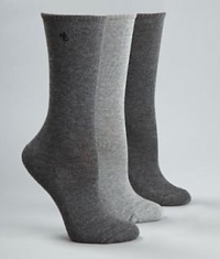 Ralph Lauren women's socks Cushion Sole Cotton Trouser charcoal 3 pairs Ralph Lauren women's socks Cushion Sole Cotton Trouser charcoal 3 pairs