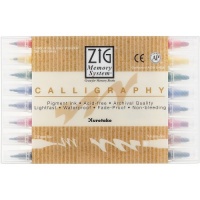 Zig Memory System Calligraphy Markers, Multicolor, 8-Pack Zig Memory System Calligraphy Markers, Multicolor, 8-Pack