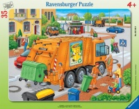 Waste Collection 35 Pieces Frame Puzzle