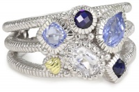 Judith Ripka Prism Multi -Band Ring Judith Ripka Prism Multi -Band Ring