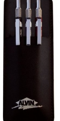 ALVIN® DM579C Drafmatic Mechanical Pencil set of 3, Contains DM05 0.5mm DM07 0.7mm DM09 0.9 ALVIN® DM579C Drafmatic Mechanical Pencil set of 3, Contains DM05 0.5mm DM07 0.7mm DM09 0.9
