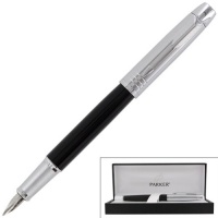 Parker IM Premium Custom Black Chrome CT Medium Nib Fountain Pen Parker IM Premium Custom Black Chrome CT Medium Nib Fountain Pen