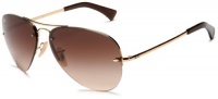 Ray-Ban RB3449 Aviator Sunglasses 59 mm, Non-Polarized, Arista/Brown Gradient Ray-Ban RB3449 Aviator Sunglasses 59 mm, Non-Polarized, Arista/Brown Gradient