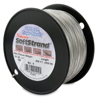 SuperSoftstrand Size 4 - 850-Feet Picture Wire Vinyl Coated Stranded Stainless Steel SuperSoftstrand Size 4 - 850-Feet Picture Wire Vinyl Coated Stranded Stainless Steel
