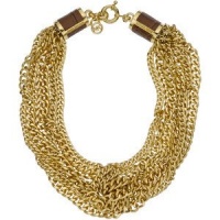Michael Kors Jewelry Gold Tone Multi Chain Twist Necklace Michael Kors Jewelry Gold Tone Multi Chain Twist Necklace