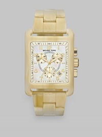 Michael Kors Womens Tortoise Oversized Chronograph Watch MK5540 Michael Kors Womens Tortoise Oversized Chronograph Watch MK5540