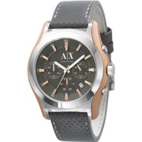 Armani Exchange Perforated Grey Dial Men's watch #AX2072 Armani Exchange Perforated Grey Dial Men's watch #AX2072
