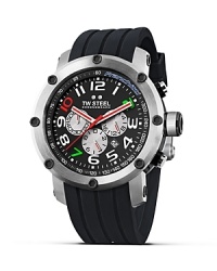 TW Steel's Grandeur Tech watch features Japanese quartz movement, three-eye functionality and a modern, sporty look. TW Steel's Grandeur Tech watch features Japanese quartz movement, three-eye functionality and a modern, sporty look.
