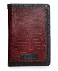 Specifically designed for the Amazon Kindle Generation 3, the reinforced croc-embossed Italian leather on this sleek case provides complete front and back protection. This must-have tech accessory is about to become your favorite travel companion. Specifically designed for the Amazon Kindle Generation 3, the reinforced croc-embossed Italian leather on this sleek case provides complete front and back protection. This must-have tech accessory is about to become your favorite travel companion.