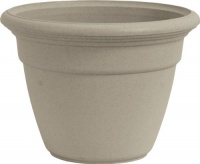 Dynamic Design HP0912OT Hampton 9-Inch Snap-Fit Poly Rim Planter, Oxford Tan Dynamic Design HP0912OT Hampton 9-Inch Snap-Fit Poly Rim Planter, Oxford Tan