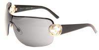 Gucci GG2890/S Sunglasses - 0BKS Black Shiny Black (P9 Grey Lens) - 99mm Gucci GG2890/S Sunglasses - 0BKS Black Shiny Black (P9 Grey Lens) - 99mm