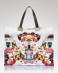 Longchamp's reliable French design goes graphic with this bright tote. Shoulder the color-splashed carryall for a practical pick-me-up--it's sized just right to stow your essentials. Longchamp's reliable French design goes graphic with this bright tote. Shoulder the color-splashed carryall for a practical pick-me-up--it's sized just right to stow your essentials.