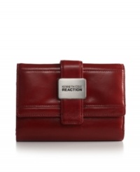 Plenty of pockets make Kenneth Cole Reaction's Midtown Indexer wallet an essential assistant (and it's stylish too). Plenty of pockets make Kenneth Cole Reaction's Midtown Indexer wallet an essential assistant (and it's stylish too).