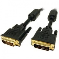 Cables Unlimited PCM-2285-15 DVI D Dual Link Cable (15 Feet, Black) Cables Unlimited PCM-2285-15 DVI D Dual Link Cable (15 Feet, Black)