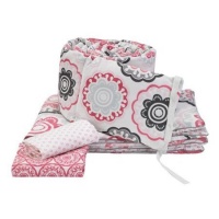 Dwellstudio Crib Set, Zinnia Rose Dwellstudio Crib Set, Zinnia Rose