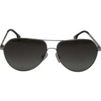 Hugo Boss Orange 0046/S Adult Aviator Full Rim Designer Sunglasses/Eyewear - Palladium/Brown Gradient / Size 60/13-135 Hugo Boss Orange 0046/S Adult Aviator Full Rim Designer Sunglasses/Eyewear - Palladium/Brown Gradient / Size 60/13-135
