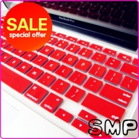IVEA Macbook keyboard Silicone skin cover for New Macbook - RED IVEA Macbook keyboard Silicone skin cover for New Macbook - RED