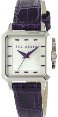 Ted Baker Women's TE2061 Right on Time Classic Square Diamond Cut Case Analog Watch Ted Baker Women's TE2061 Right on Time Classic Square Diamond Cut Case Analog Watch