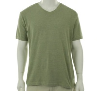 Alfani Stripe V-Neck Shirt Light Moss Combo 2XL Alfani Stripe V-Neck Shirt Light Moss Combo 2XL