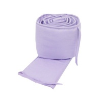 American Baby Company 100% Cotton Percale Cradle Bumper, Lavender American Baby Company 100% Cotton Percale Cradle Bumper, Lavender