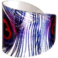 Beauty in Blue Peacock Cuff Bracelet Beauty in Blue Peacock Cuff Bracelet