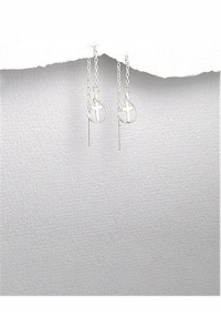 Cross Earrings In Sterling Silver Cross Earrings In Sterling Silver