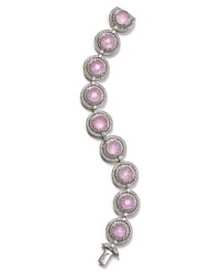 Sophistication meets sparkle with this crystal frame bracelet from Lora Paolo, crafted of rhodium plate and cubic zirconia. It's too chic to keep up your sleeve. Sophistication meets sparkle with this crystal frame bracelet from Lora Paolo, crafted of rhodium plate and cubic zirconia. It's too chic to keep up your sleeve.