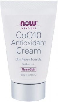 NOW Foods CoQ10 Antioxidant Cream, Mature Skin,, 2-Fluid Ounces NOW Foods CoQ10 Antioxidant Cream, Mature Skin,, 2-Fluid Ounces