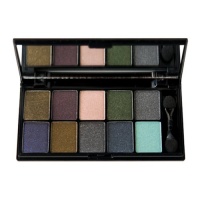 NYX Cosmetics Eye Shadow Palette 10 Color, Haute Model, 0.49-Ounce NYX Cosmetics Eye Shadow Palette 10 Color, Haute Model, 0.49-Ounce